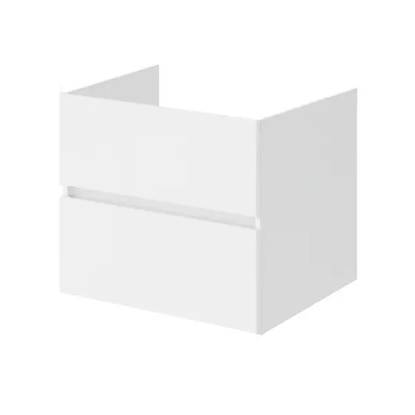 Mobilier pentru lavoar pe blat, 60 cm, alb lucios, Fluminia Genova