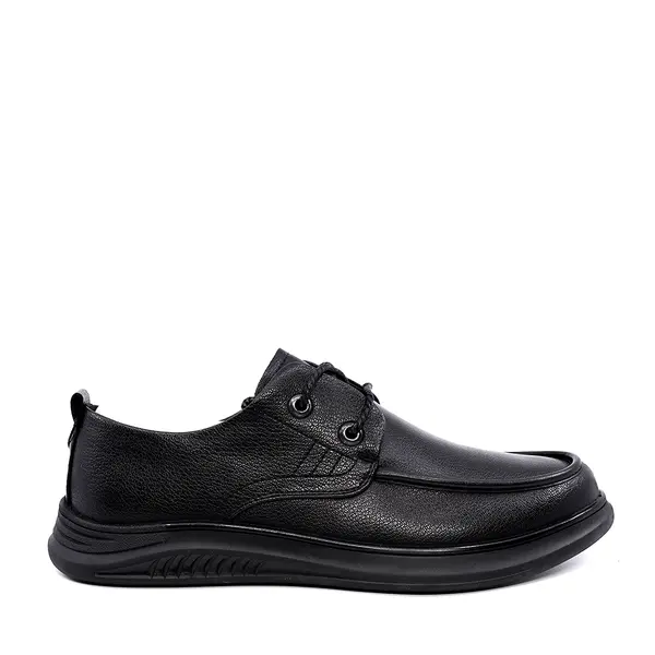 Mocasini bărbați Benvenuti negri din piele 3859BM029N