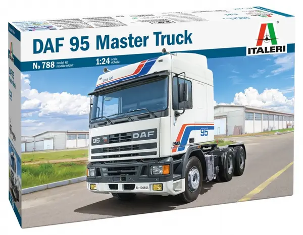 Model asamblabil Italeri Moderne: Camioane - Camion tractor DAF 95 Master Truck