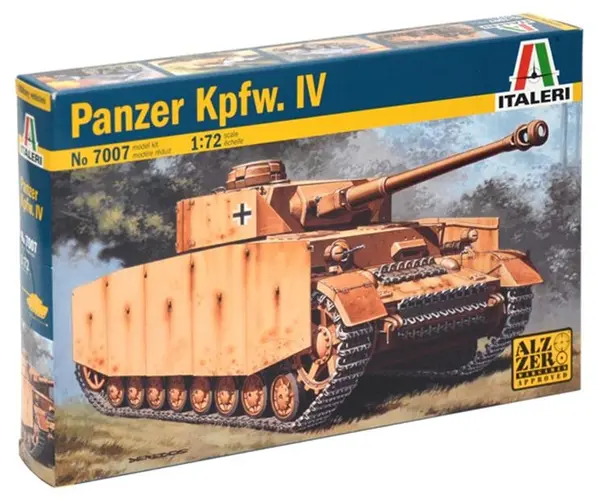 Model asamblabil Italeri Moderne: Trenuri - Germana tanc mediu Panzer Kpfw. IV