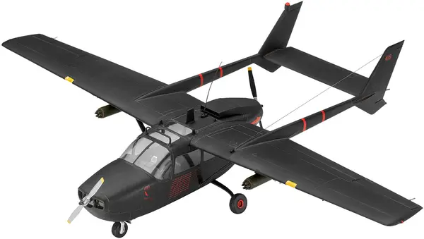 Model asamblabil Revell Militare: Avioane - O-2A Skymaster