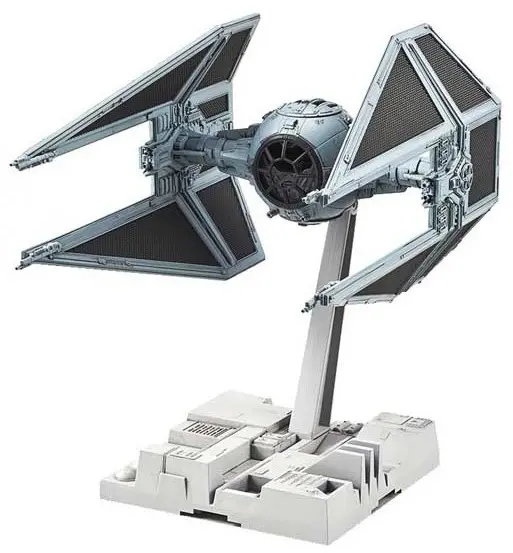 Model asamblat Bandai Cosmic : Star Wars - TIE Interceptor, 1:72