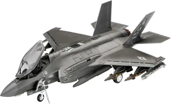 Model asamblat Revell Militar: Luptător Lockheed Martin F-35 A Lightning II