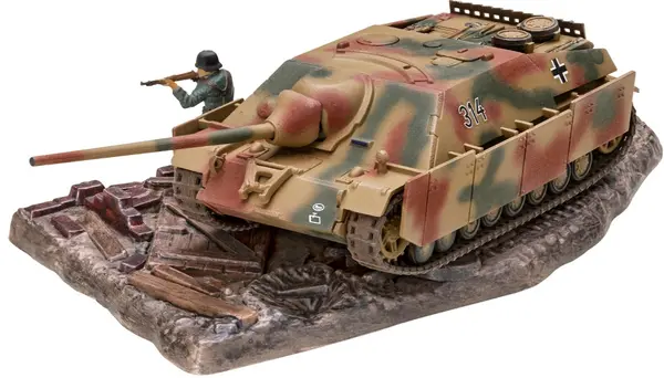 Model asamblat Revell Militar: Tancuri - Jagdpanzer IV (L/70)