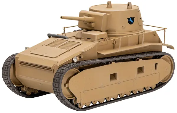 Model asamblat Revell Militar : Tancuri - Leichttraktor Rheinmetall 1930