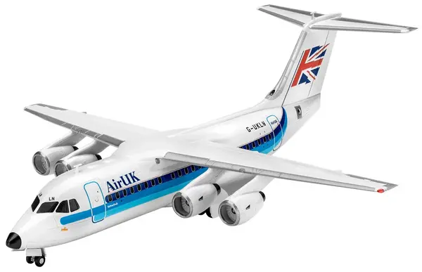 Model asamblat Revell Modern: Avioane - BAe 146-200 AirUK