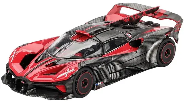 Model colecționar Mini GT Mașini de curse - Bugatti Bolide Red Ultimate 2026 (LHD) (ambalaj blister)