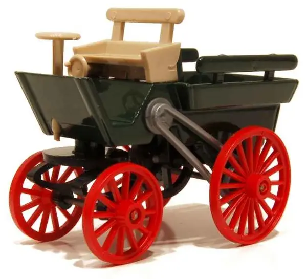 Model colecționar NOREV Automobile - Delamare-Deboutteville & Malandin (Green) (1884)