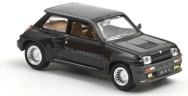 Model colecționar NOREV Contemporary: Automobile - Renault 5 Turbo (Black) (1980)