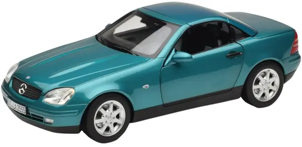 Model colecționar NOREV Modern: Automobile - Mercedes-Benz SLK (Vivianit Green) (1996)