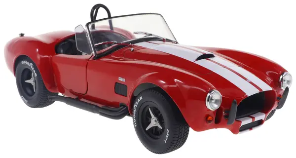 Model colecționar SOLIDO Contemporary: Automobile - Shelby Cobra 427 MKII, roșu metalizat, 1965