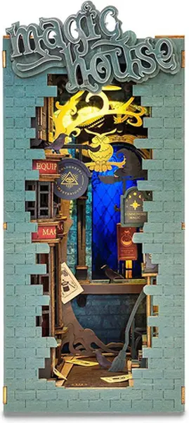 Model de asamblare Robo Time - Casa magică