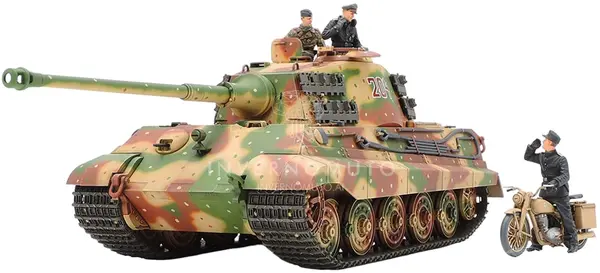 Model de asamblare TAMIYA Militari: Tancuri - King Tiger Ardennes Front (TAM35252)