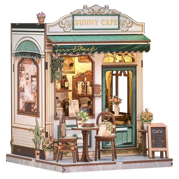 Model de asamblat CuteBee - Sunny Cafe