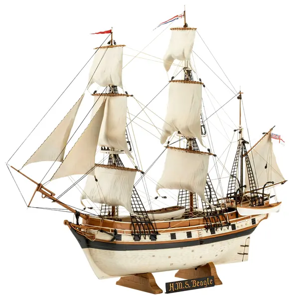 Model de asamblat Revell Antichitate: Nave - Nava cu pânze H.M.S. Beagle