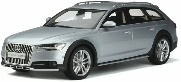 Model de colecție GT Spirit Modern: Mașini - Audi A6 (C7) Allroad (Silver) (2019)