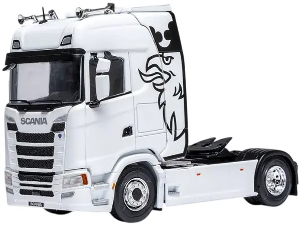 Model de colecție IXO Contemporary: Camioane - Scania S-Series (White/Decorated) (2020)