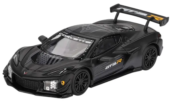 Model de colecție Mini GT Contemporary: Automobile - Chevrolet Corvette Z06 GT3.R Road America Test car 2025 (LHD)
