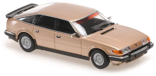 Model de colecție MINICHAMPS Modern: Mașini - Rover Vitesse 3.5 V8, 1986, Gold Metallic