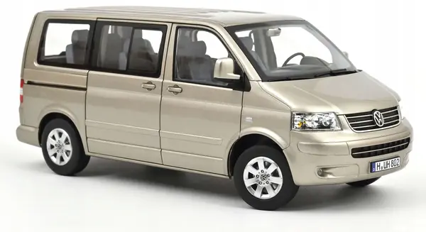 Model de colecție NOREV Contemporary: Automobile - Volkswagen Multivan 2003 Wheat Beige metallic