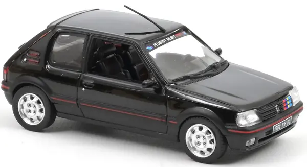 Model de colecție NOREV Modern: Мașini - Peugeot 205 GTi 1.9 (1992) (Black with PTS deco)