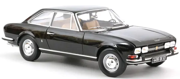Model de colecție NOREV Modern: Мașini - Peugeot 504 Coupe (1969) (Black)