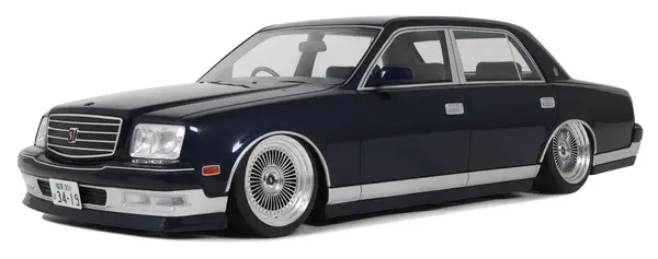 Model de colecție OTTOMobile Contemporary: Automobile - Toyota Century V12 Stance, Blue Mica, 2008