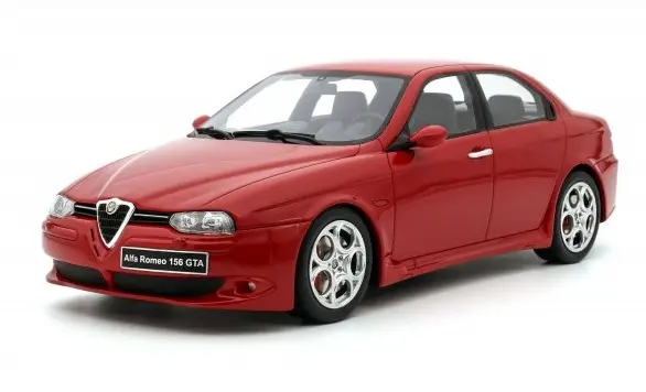 Model de colecție OTTOMobile Modern: mașini - Alfa Romeo 156 GTA (Red) (2002)