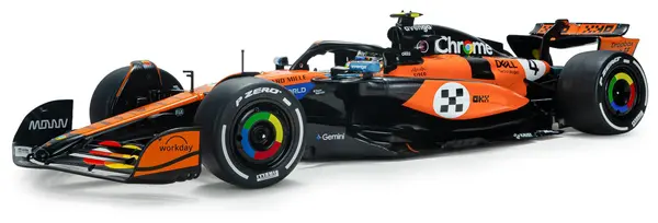 Model de colecție SOLIDO Curse: Mașini - McLaren MCL39 #4 L.Norris, GP Monaco 2025