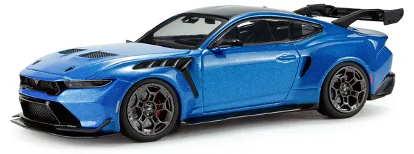 Model de colecție SOLIDO Modern: Automobile - Ford Mustang GTD, Indulgent Blue, 2025