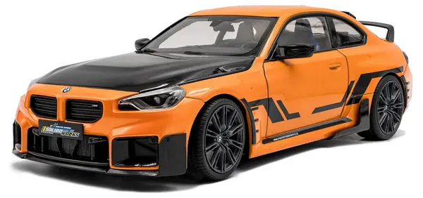Model de colecție SOLIDO Modern: Mașini - BMW M2 Performance Parts, Solido Works, Orange, 2024