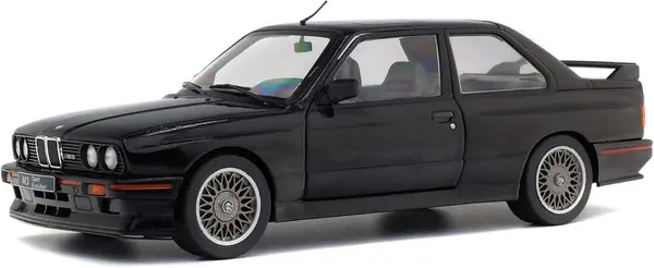 Model de colecție SOLIDO Modern: Mașini - BMW M3 E30 Sport EVO (Black) (1990)