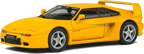 Model de colecție SOLIDO Modern: Mașini - Venturi 400 GT (Yellow) (1994)