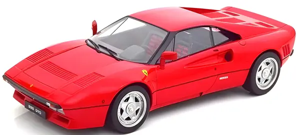 Model de colecționar KK Scale Modern: Mașini - Ferrari 288 GTO UPGRADE (1984) (Red) Limited Edition (KKDC180414)