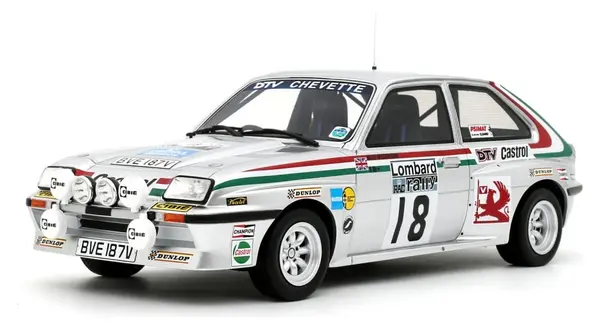 Model de colecționar OTTOMobile Curse: Mașini - Vauxhall Chevette 2300 HSR Lombard Rally (RAC) 1980