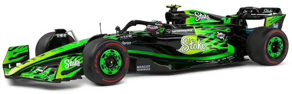 Model de colecționar SOLIDO Curse: Mașini - Kick Sauber F1 Team C44 #24 Z.Guanyu, Las Vegas GP, Black, 2024
