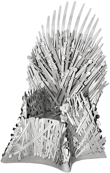 Model metalic de asamblat Metal Earth: Premium Series - Game of Thrones: Iron Throne