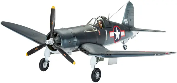 Model pentru asamblare de avion militar Revell - Vought F4U-1A Corsair (4781)