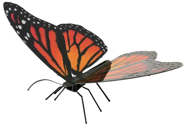 Model prefabricat metalic Metal Earth - Monarch Butterfly