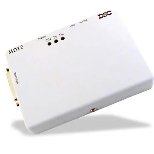 Modem pentru programare la distanta pe linia telefonica DSC MD 12 / MD12W+011