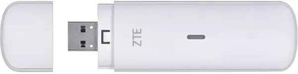 Modem ZTE 4G LTE, USB 2.0, viteza 150 Mbps, plug and play, SIM standard, antene interne, ZTEMF833NW