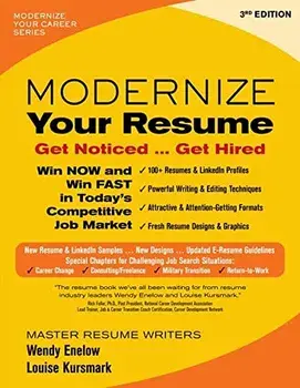 Modernize Your Resume: Get Noticed ... Get Hired, Paperback/Wendy Enelow