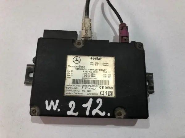 Modul antena a2429004101 Mercedes E-Class (2009->) [W212]
