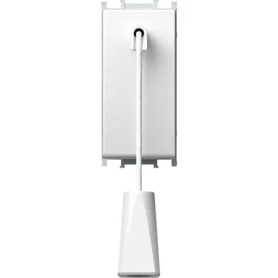 Modul Buton cu fir Cap scara 1M 16A IP20 Alb, TEM Modul TEM-SM62PWCD-B