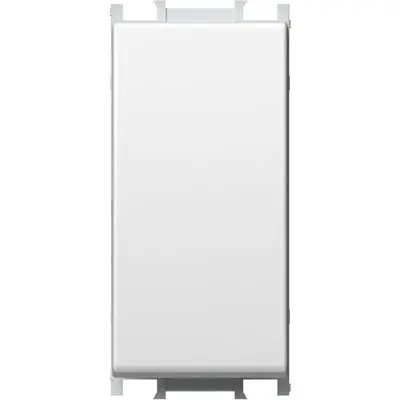 Modul Buton Simplu 1M 16A IP20 Alb, TEM Modul TEM-SM11PW-B