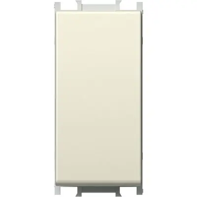 Modul Buton Simplu 1M 16A IP20 Crem, TEM Modul TEM-SM11IW-U