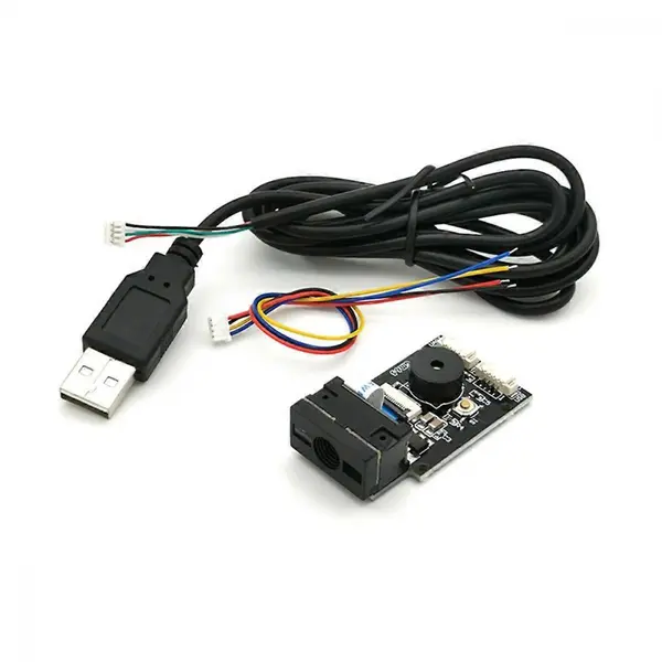 Modul cititor coduri de bare, GROW GM65 1D si 2D, inclusiv cod QR