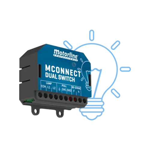Modul comanda lumini - MOTORLINE MCONNECT-DUAL-SWITCH