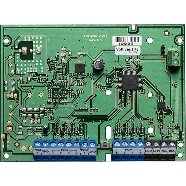Modul de extentsie Teletek Eclipse PGM8, 8 iesiri PGM, alimentare din centrala