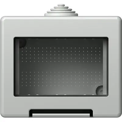 Modul doza montaj PT Cubo IP55 gri 3M, TEM Modul TEM-AQ30GY-U